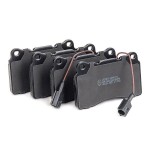 RIDEX Piduriklotsi komplekt,  ketaspidur 402B1501