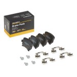 RIDEX Piduriklotsi komplekt,  ketaspidur 402B1514