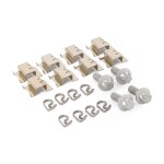 RIDEX Piduriklotsi komplekt,  ketaspidur 402B1704