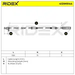 RIDEX abs andur / rattapöörete arv 412W0144