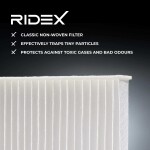 RIDEX Filter,  salongiõhk 424I0013