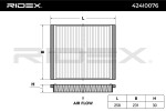 RIDEX Filter,  salongiõhk 424I0076