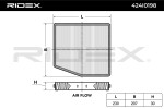 RIDEX Filter,  salongiõhk 424I0198