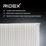 RIDEX Filter,  salongiõhk 424I0199