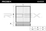 RIDEX Filter, salongiõhk 424I0231