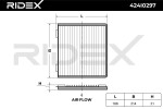 RIDEX Filter,  salongiõhk 424I0297