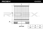 RIDEX Filter,  salongiõhk 424I0324