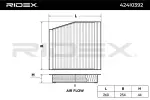 RIDEX Filter, salongiõhk 424I0392