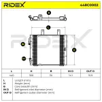 RIDEX Kondensaator,  kliimaseade 448C0002