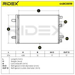 RIDEX Kondensaator,  kliimaseade 448C0019