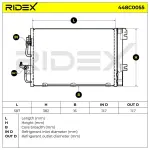 RIDEX Kondensaator,  kliimaseade 448C0055