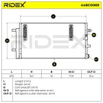 RIDEX Kondensaator,  kliimaseade 448C0069