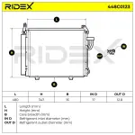 RIDEX Kondensaator,  kliimaseade 448C0123