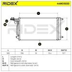 RIDEX Kondensaator,  kliimaseade 448C0222