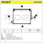 RIDEX Kondensaator, kliimaseade 448C0400