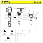 RIDEX Süütepool 12V 689C0262