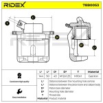 RIDEX Pidurisadul 78B0053