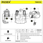 RIDEX 78B0125