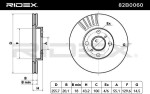 RIDEX Piduriketas 82B0060