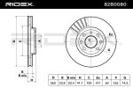 RIDEX Piduriketas 82B0080