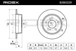 RIDEX Piduriketas 82B0229
