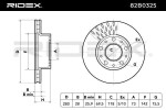 RIDEX Piduriketas 82B0325