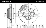RIDEX Piduriketas 82B0344