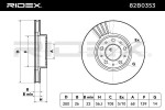 RIDEX Piduriketas 82B0353