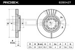 RIDEX Piduriketas 82B0427