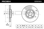 RIDEX Piduriketas 82B0564