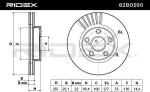 RIDEX Piduriketas 82B0590