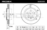 RIDEX Piduriketas 82B0591
