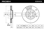 RIDEX Piduriketas 82B0616