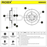 RIDEX Piduriketas 82B0629