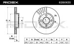 RIDEX Piduriketas 82B0635