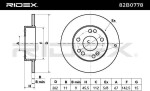 RIDEX Piduriketas 82B0778