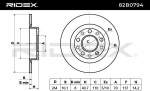 RIDEX Piduriketas 82B0794