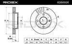 RIDEX Piduriketas 82B0926