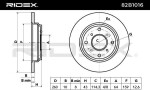 RIDEX Piduriketas 82B1016
