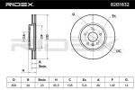 RIDEX Piduriketas 82B1832