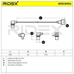RIDEX Andur,  väntvõll 833C0004
