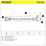 RIDEX Andur,  väntvõll 833C0010