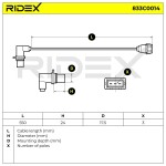 RIDEX Andur,  väntvõll 833C0014