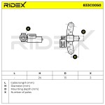 RIDEX Andur,  väntvõll 833C0050