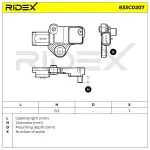 RIDEX Andur,  väntvõll 833C0207
