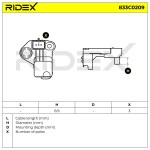 RIDEX Andur,  väntvõll 833C0209