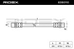 RIDEX Pidurivoolik 83B0110