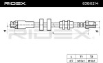 RIDEX Pidurivoolik 83B0214