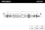 RIDEX Pidurivoolik 83B0267