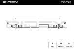 RIDEX Pidurivoolik 83B0315